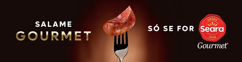 Banner de receitas Seara Gourmet